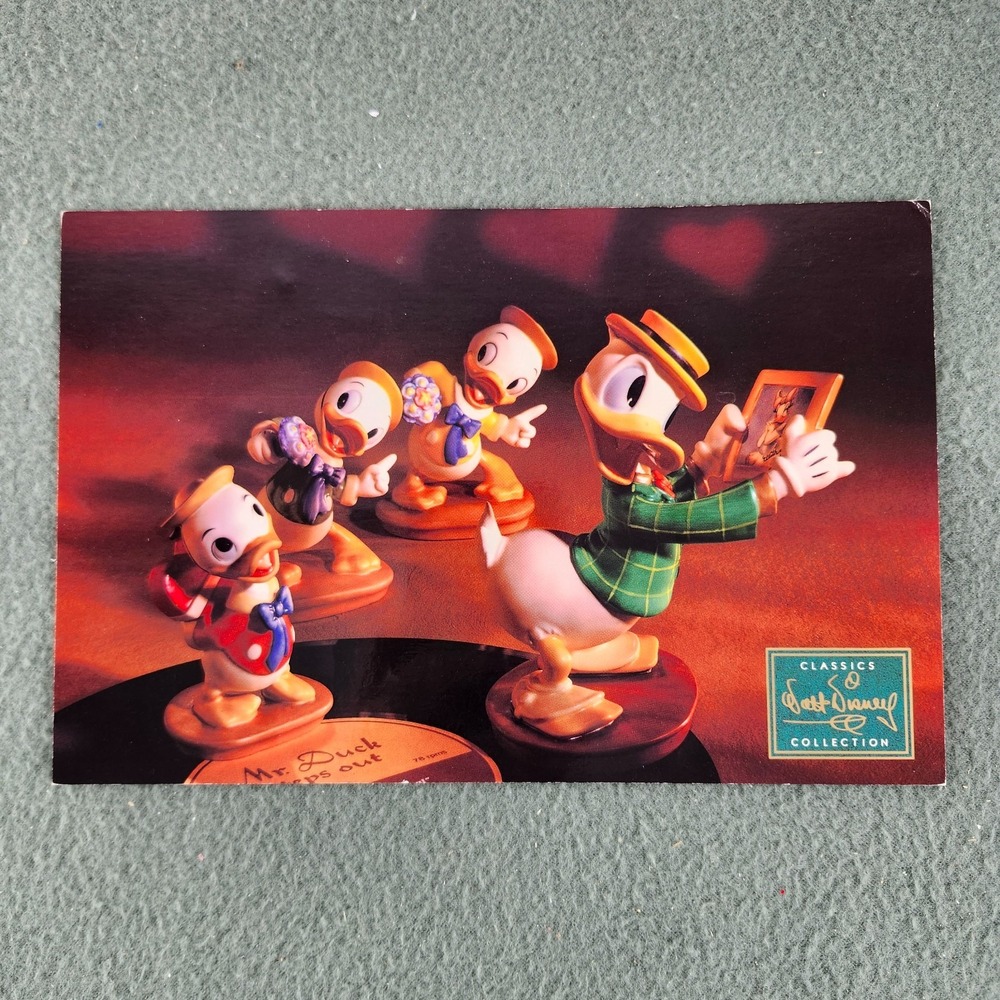 Walt Disney Donald Duck "Happy Birthday, Donald" Jumbo Postcard 1994